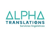 Logo ALPHA TRANSLATIONS